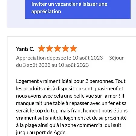 200m Du Mole Vue Apartment